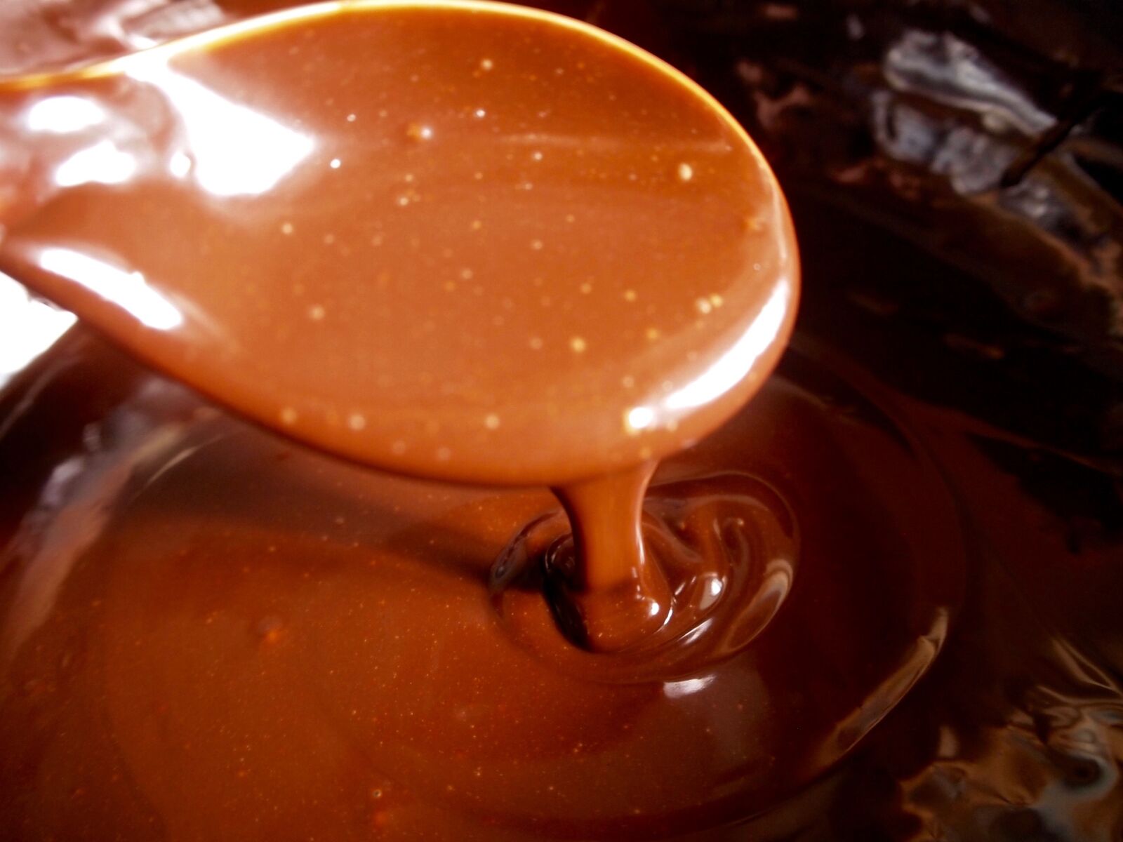 Olympus PEN E-PL2 sample photo. Chocolate, dark, dessert photography