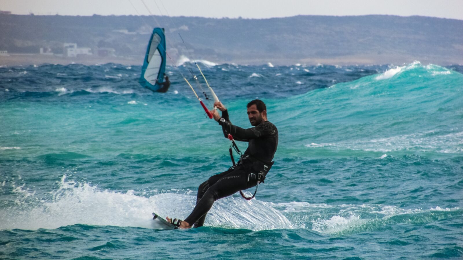 Canon PowerShot SX400 IS sample photo. Kite surfing, sport, surfing photography
