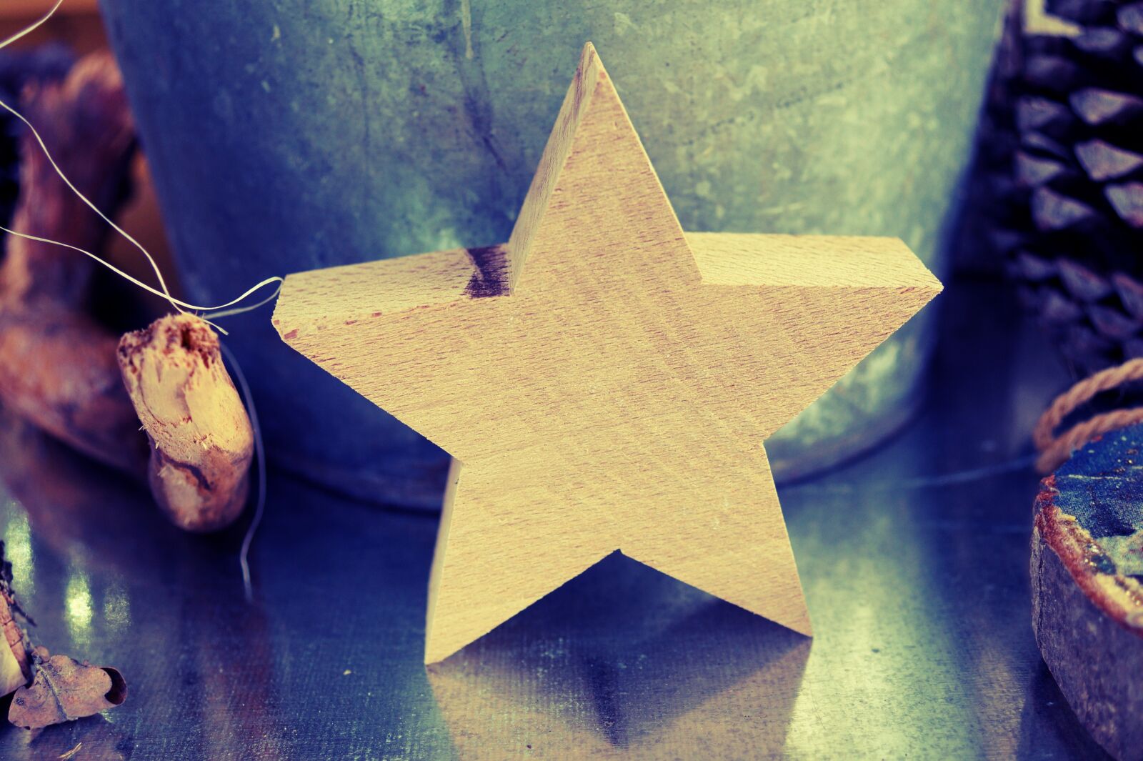 Sony SLT-A58 sample photo. Poinsettia, star, wood star photography