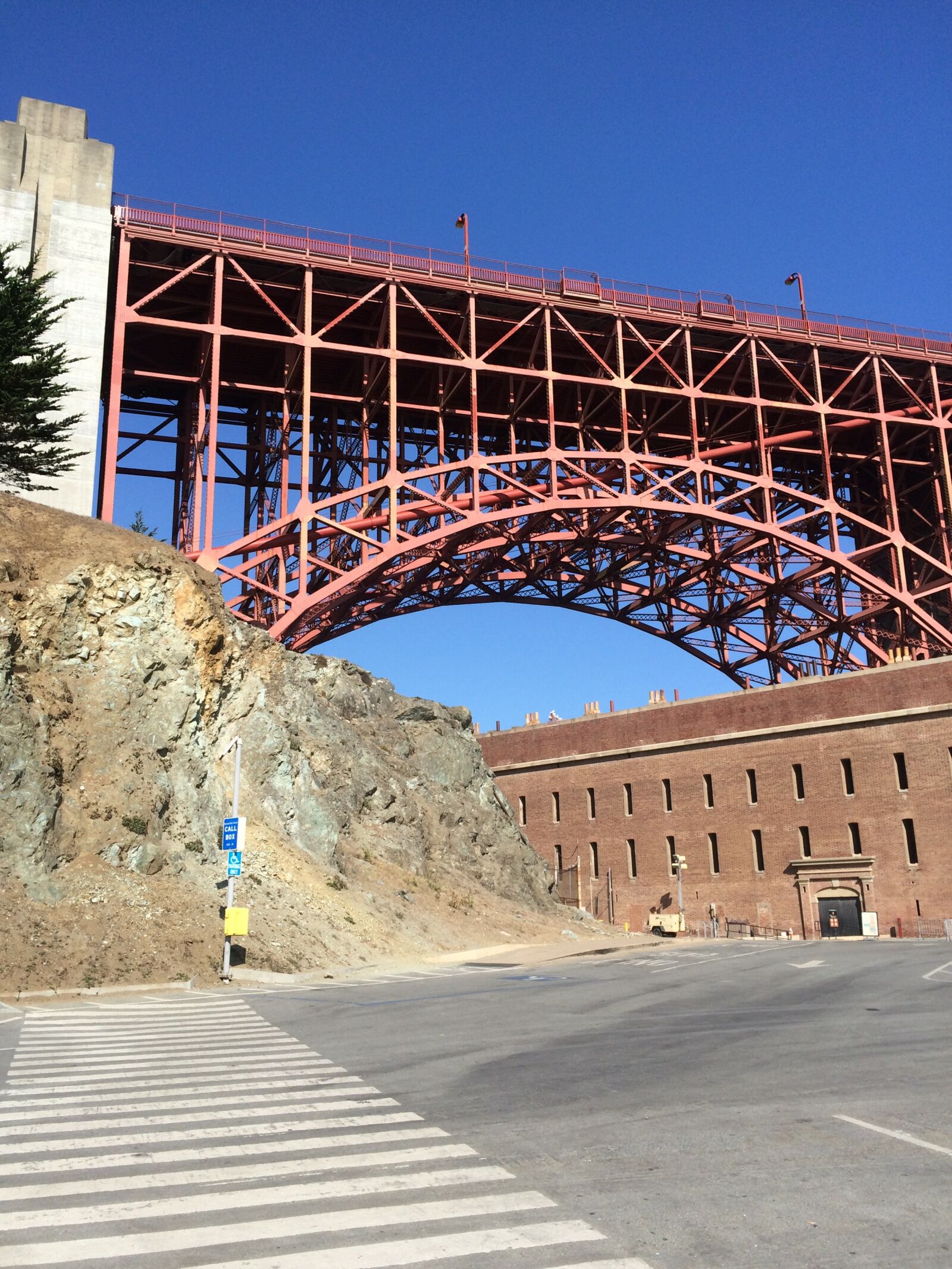 iPhone 5s back camera 4.15mm f/2.2 sample photo. Golden gate bridge, san photography