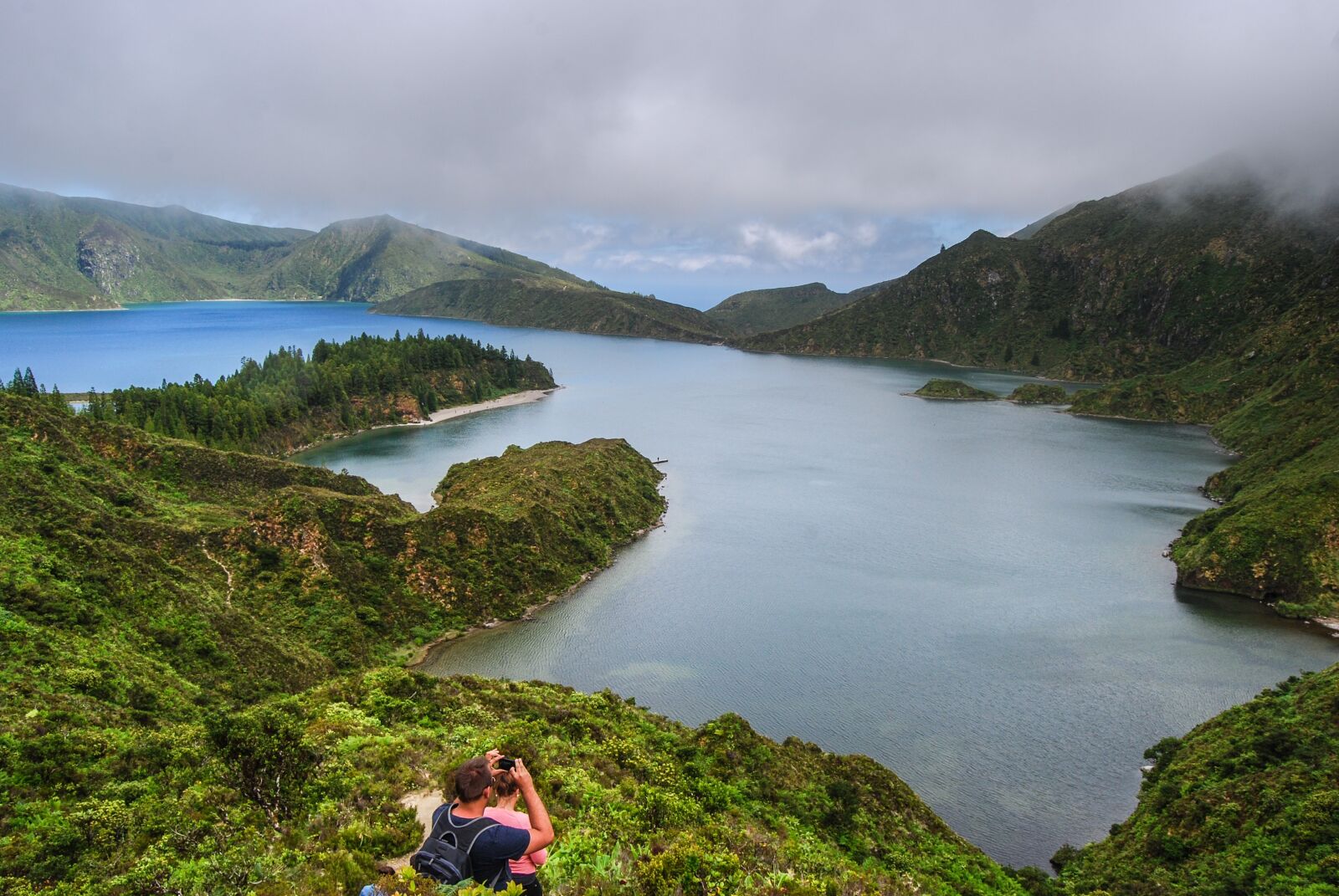 Nikon D40X sample photo. Azores, lagoon, landscape photography