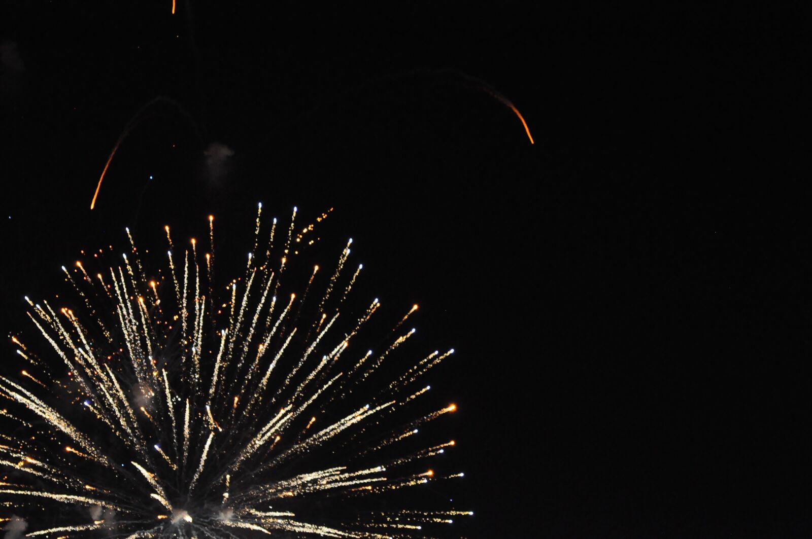 Nikon D90 sample photo. Fireworks, 4th, celebration photography