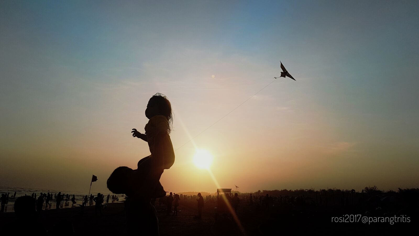 Samsung Galaxy S7 Edge sample photo. Father, s, love, kite photography