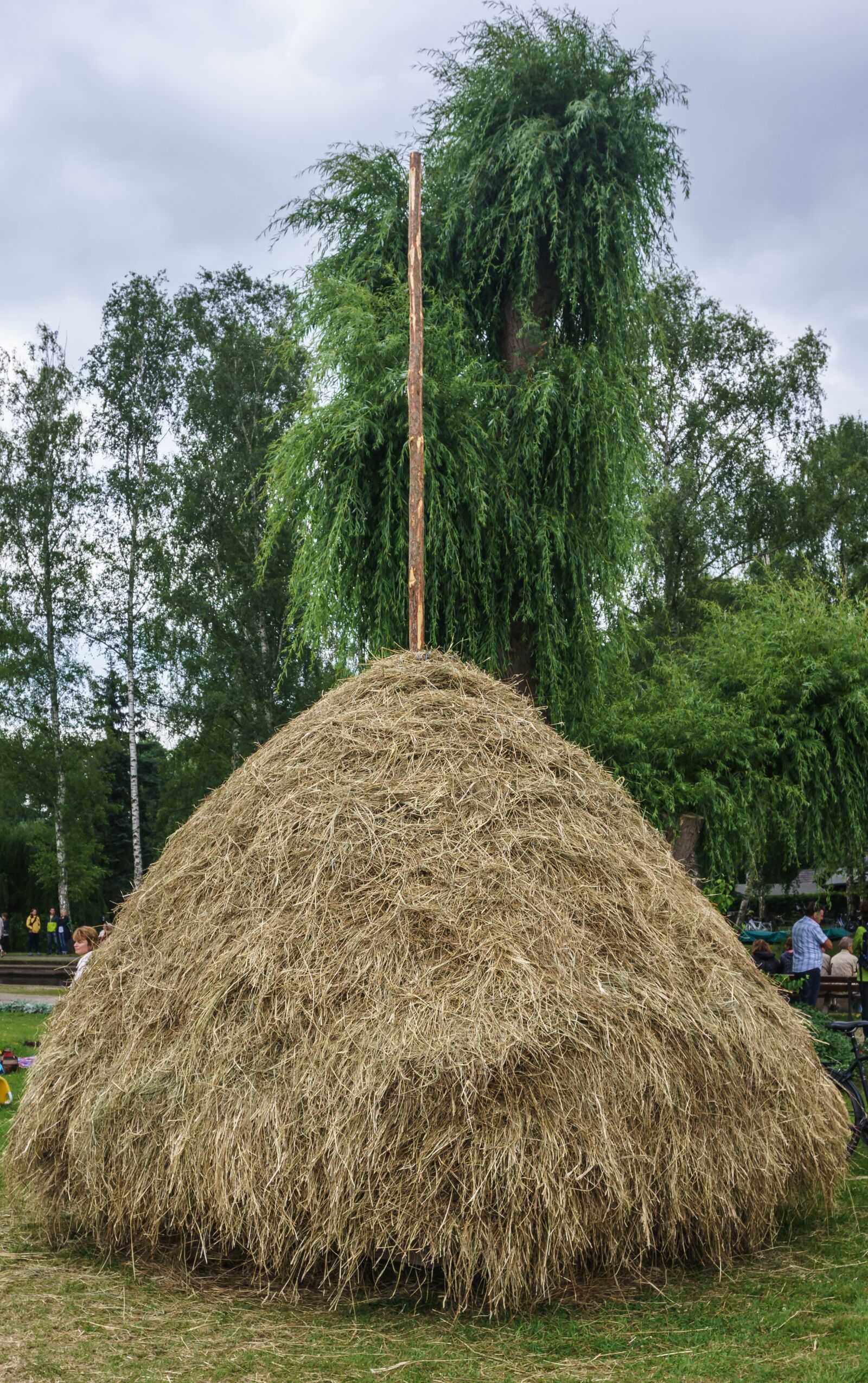 Sony Alpha NEX-6 + Sony E 16-50mm F3.5-5.6 PZ OSS sample photo. Hay, haystack, agriculture photography