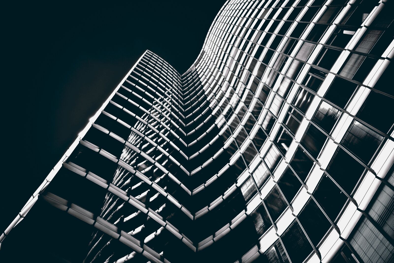 Olympus OM-D E-M10 sample photo. Architecture, skyscraper, glass facades photography