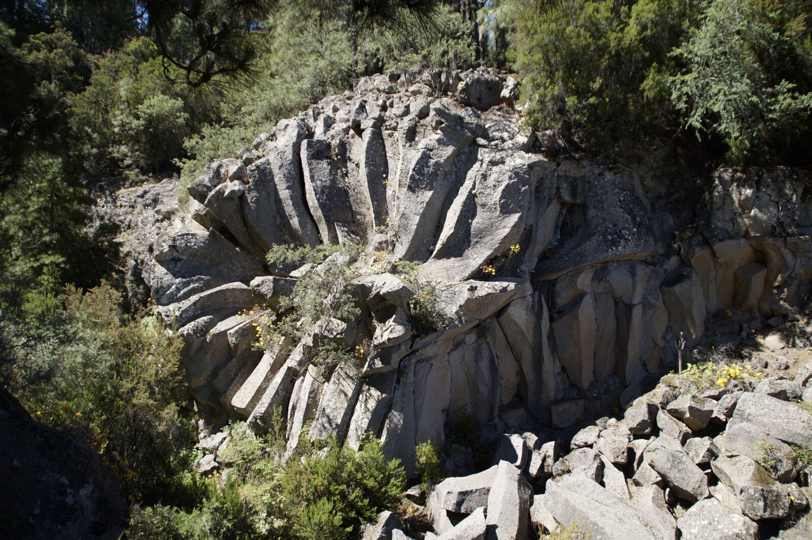 Sony SLT-A58 sample photo. Volcanic, rock formation, tenerife photography