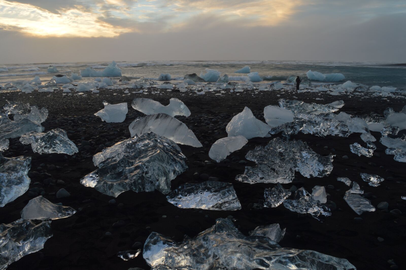 Nikon D3200 sample photo. Iceland, black sand beach photography