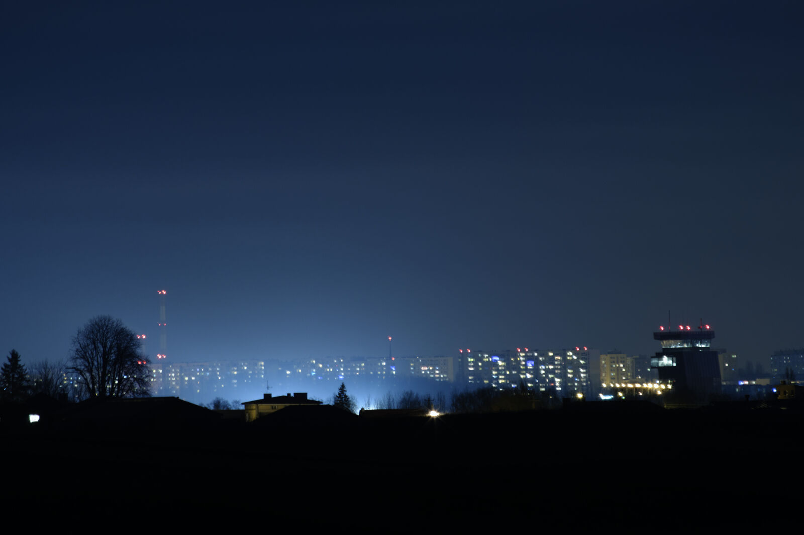 Nikon D3200 sample photo. City, lodz, nihgt photography