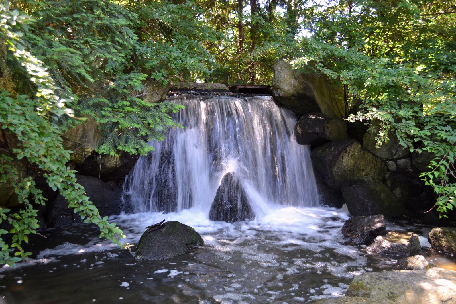 Nikon D3100 sample photo. Waterfall, nature, river photography