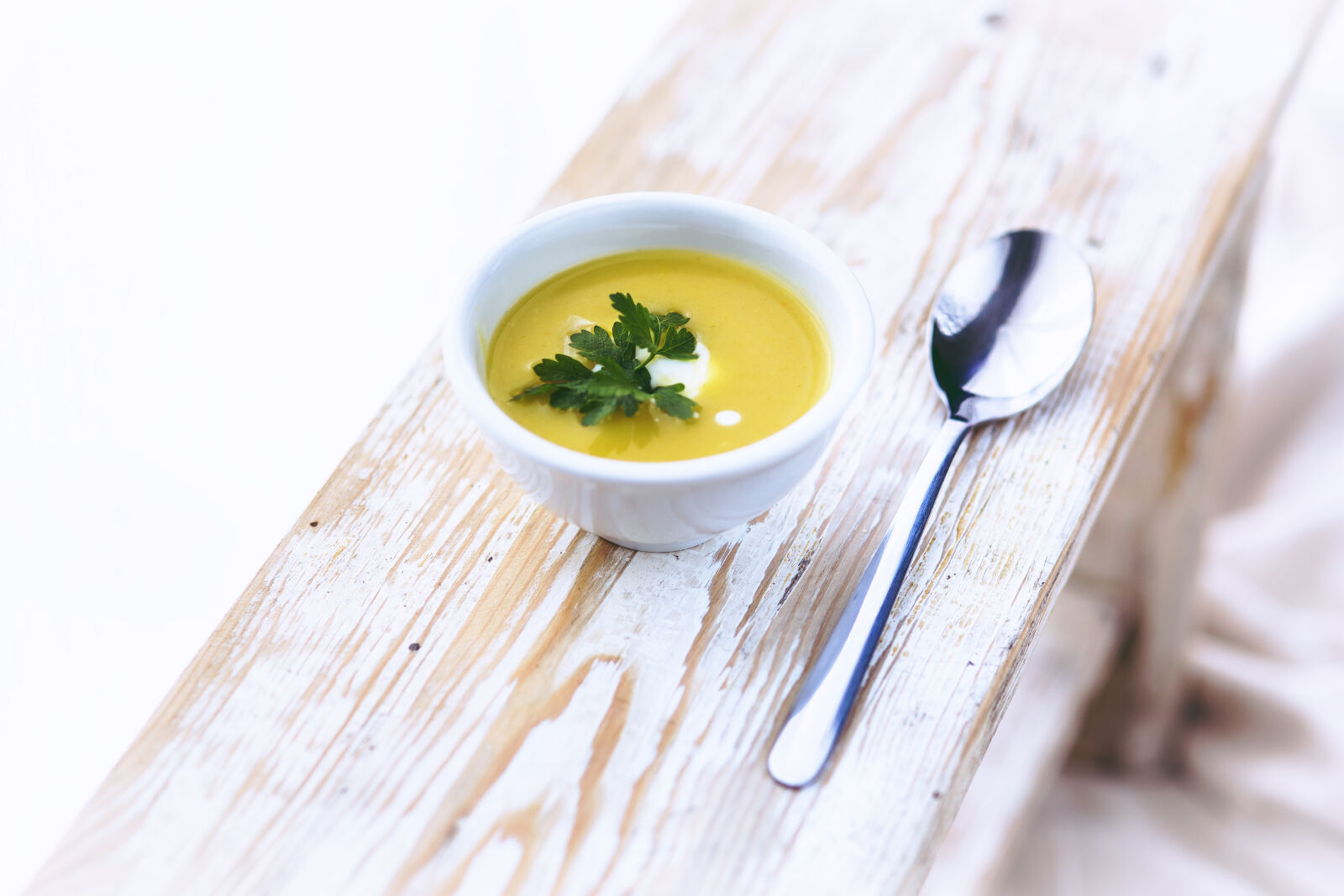 Sigma 85mm F1.4 EX DG HSM sample photo. Leek, and, potato, soup photography