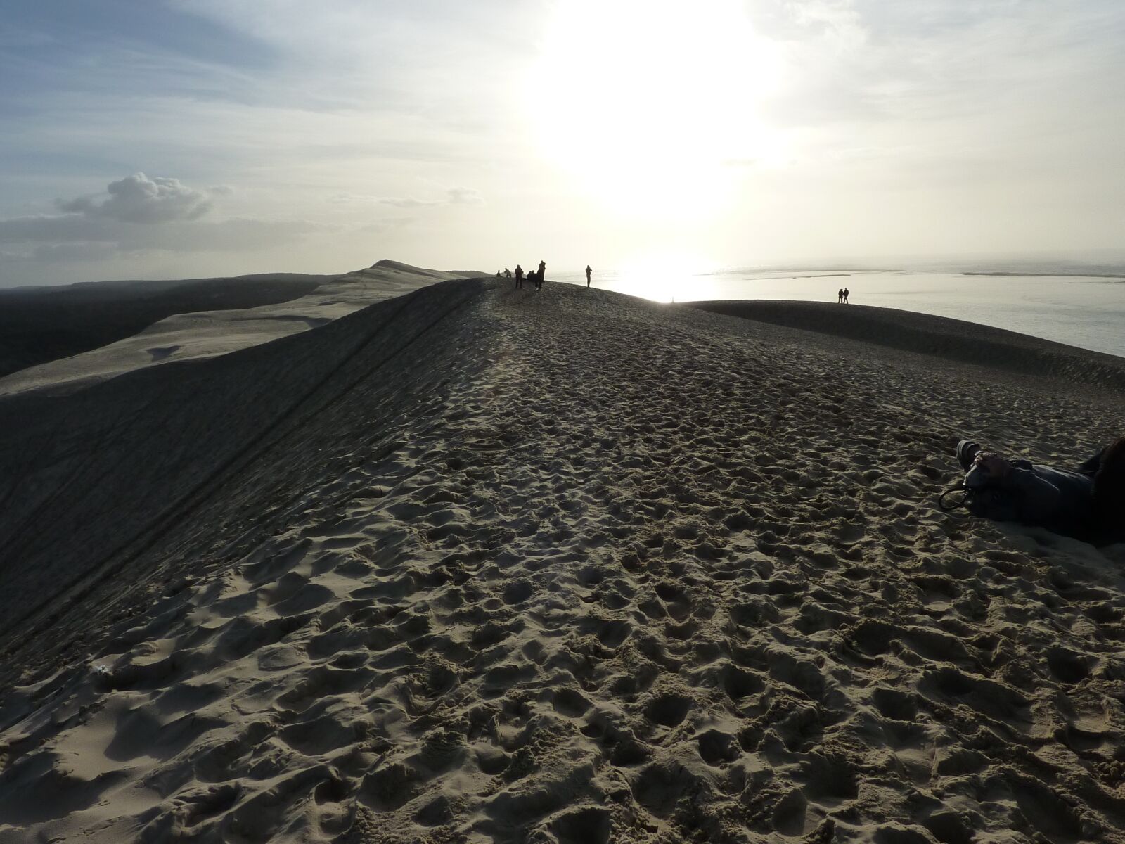 Panasonic DMC-TZ7 sample photo. Dune of pilat, dune photography