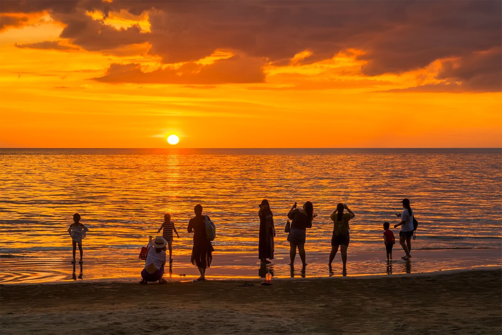 Sony a6300 sample photo. Sunset, beach, sea photography