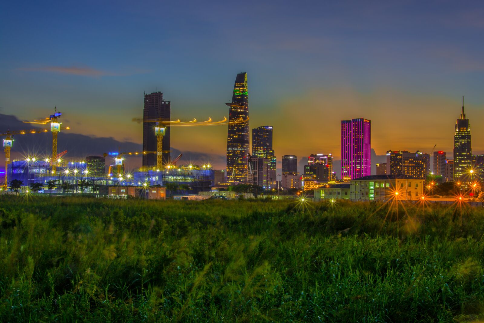 Nikon D7100 sample photo. Saigon, vietnam, night photography