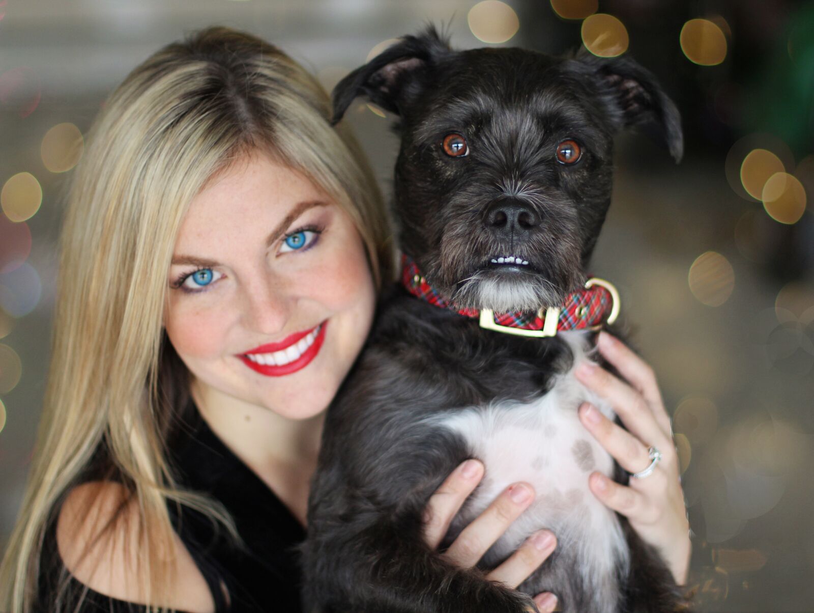 Canon EF 50mm F1.4 USM sample photo. Pretty girl, pup, dog photography