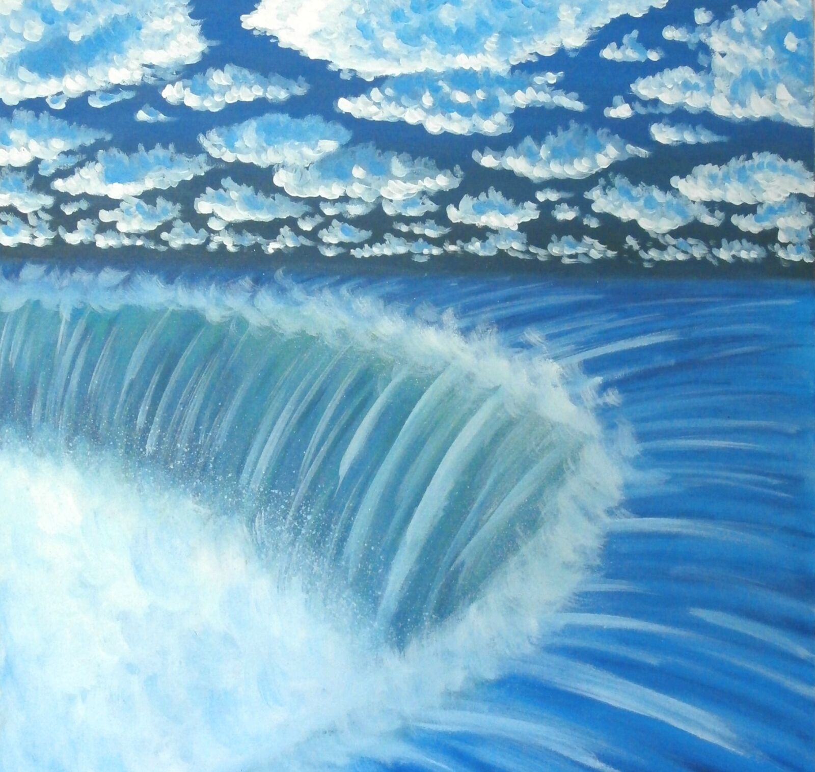 Olympus VR350,D755 sample photo. Art, landscape, oil, painting photography