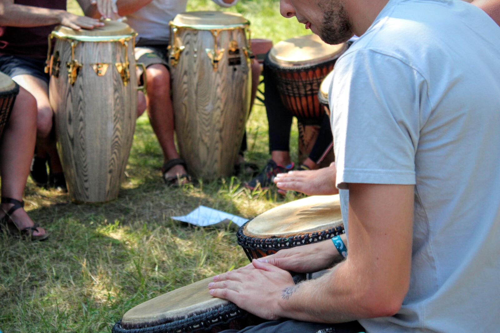 Canon EOS 600D (Rebel EOS T3i / EOS Kiss X5) sample photo. Drums, drum workshop, drum photography