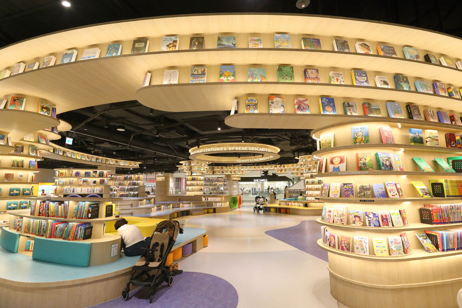 Canon EOS 6D sample photo. Kids library at starfield photography