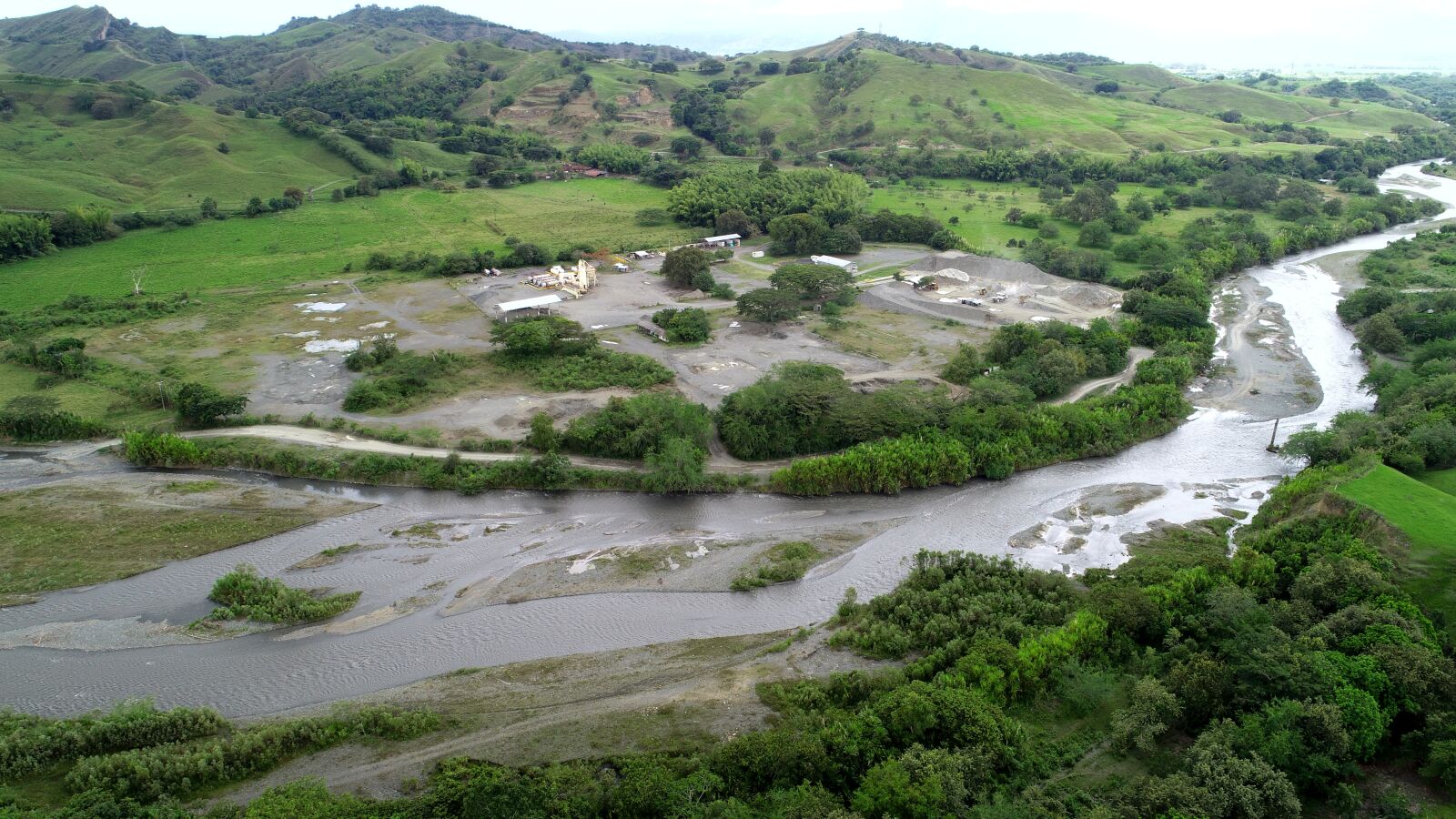 DJI FC6310 sample photo. Rio bugalagrande, plant pisa photography
