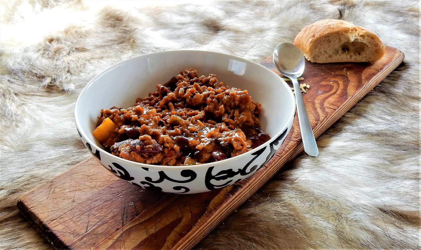 Nikon Coolpix S9900 sample photo. Chili con carne, food photography