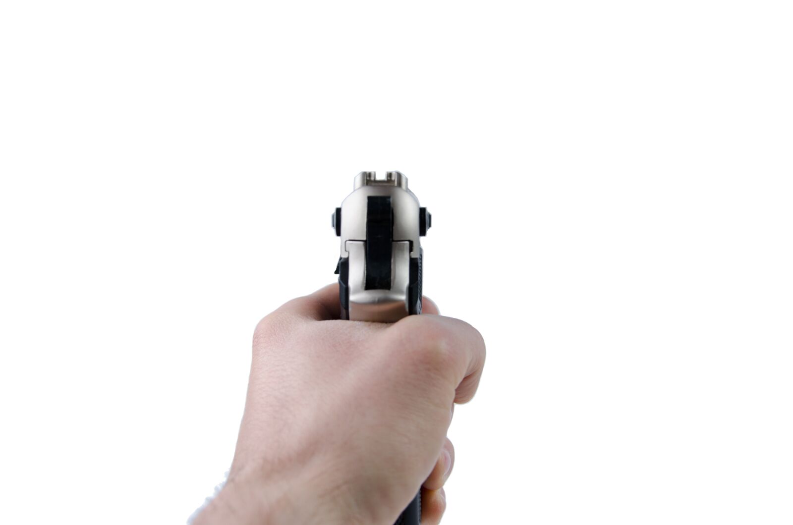 Nikon D5100 sample photo. Weapon, pistol, robbery photography