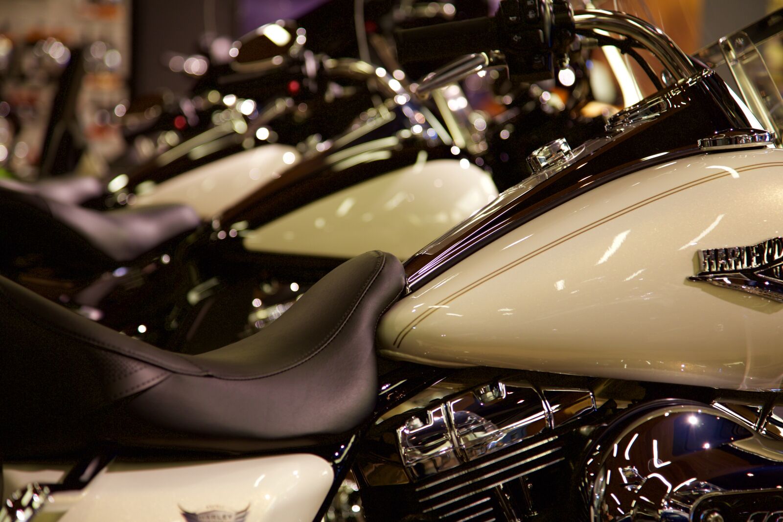 Canon EF 24-105mm F4L IS USM sample photo. Motorcycle, gloss, harley davidson photography