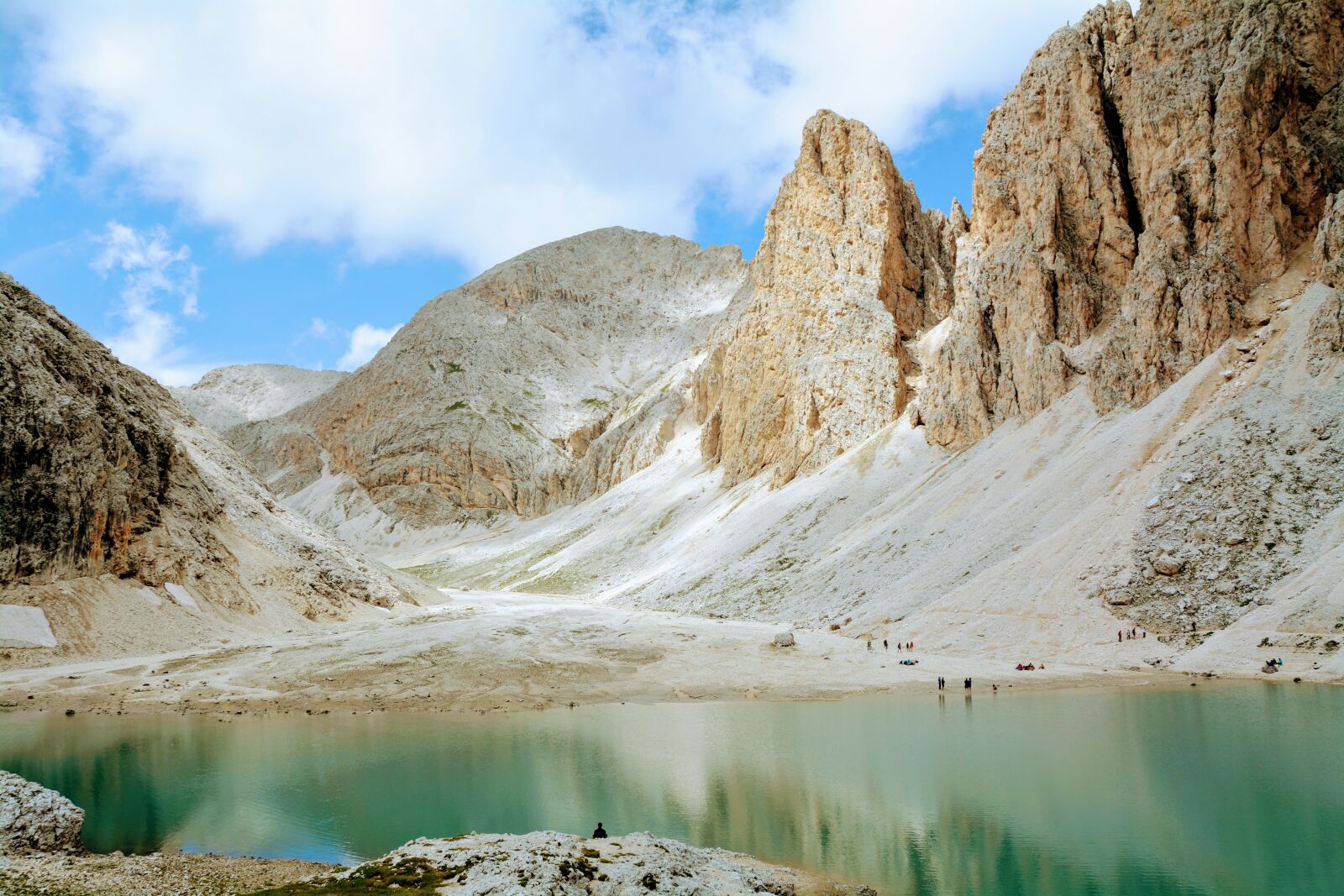 Nikon D7100 sample photo. Dolomites, lake, mirror photography