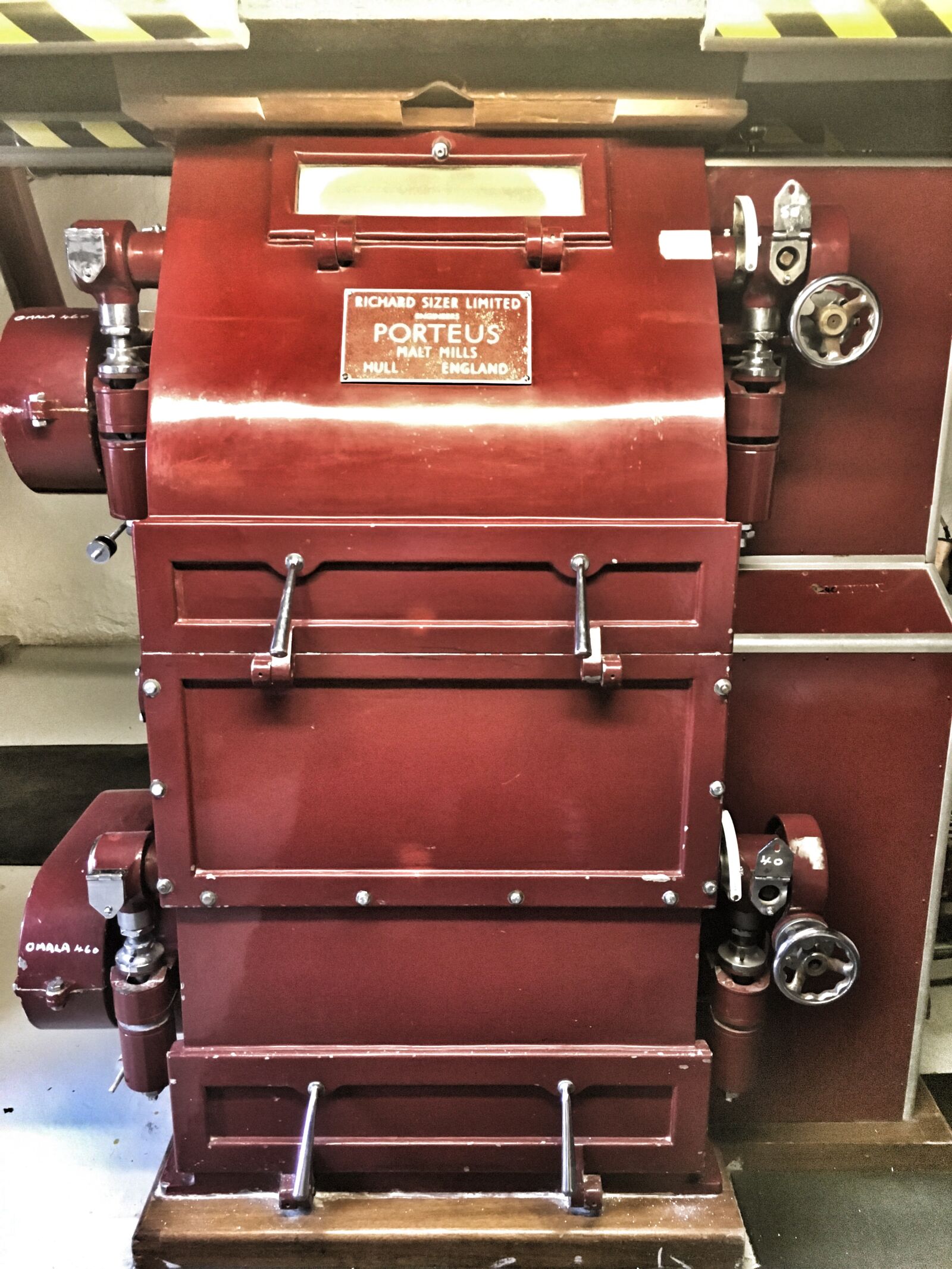 iPhone 6s back camera 4.15mm f/2.2 sample photo. Porteus, malt mill, porteus photography