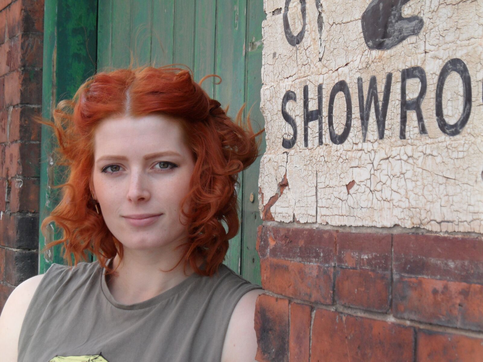 Samsung WB650 / VLUU WB650 /  WB660 sample photo. Redhead, woman, model photography