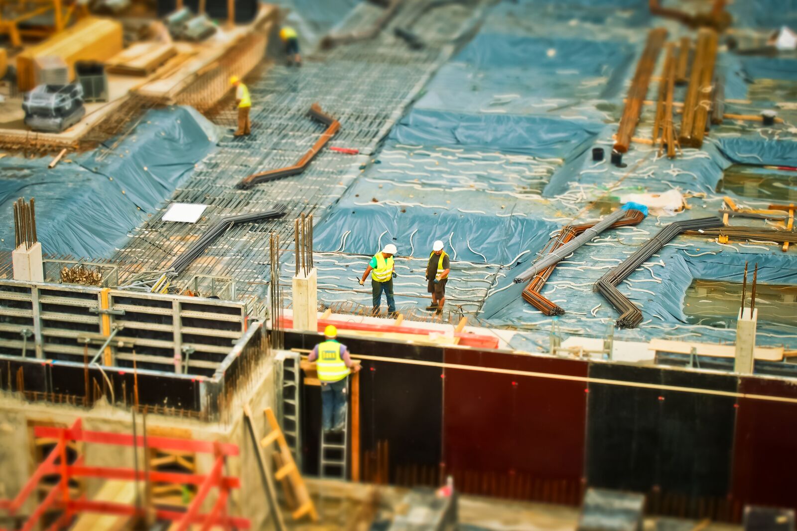 Olympus OM-D E-M10 sample photo. Construction, site, build photography