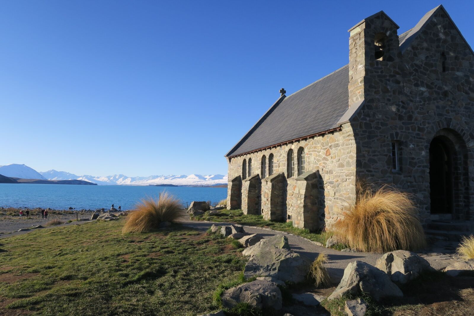 Canon PowerShot G5 X sample photo. Church, new zealand, lake photography