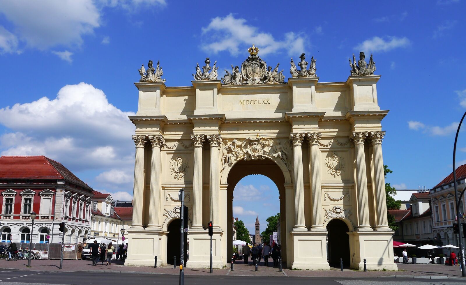 Panasonic Lumix DMC-G3 sample photo. Potsdam, brandenburg gate, historically photography