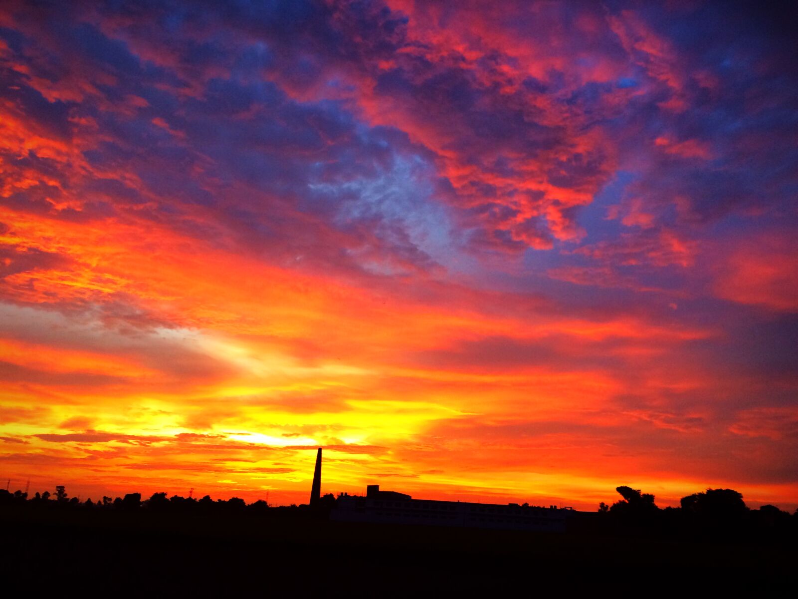 iPhone 5s back camera 4.15mm f/2.2 sample photo. Nature, sky, colour, sunset photography