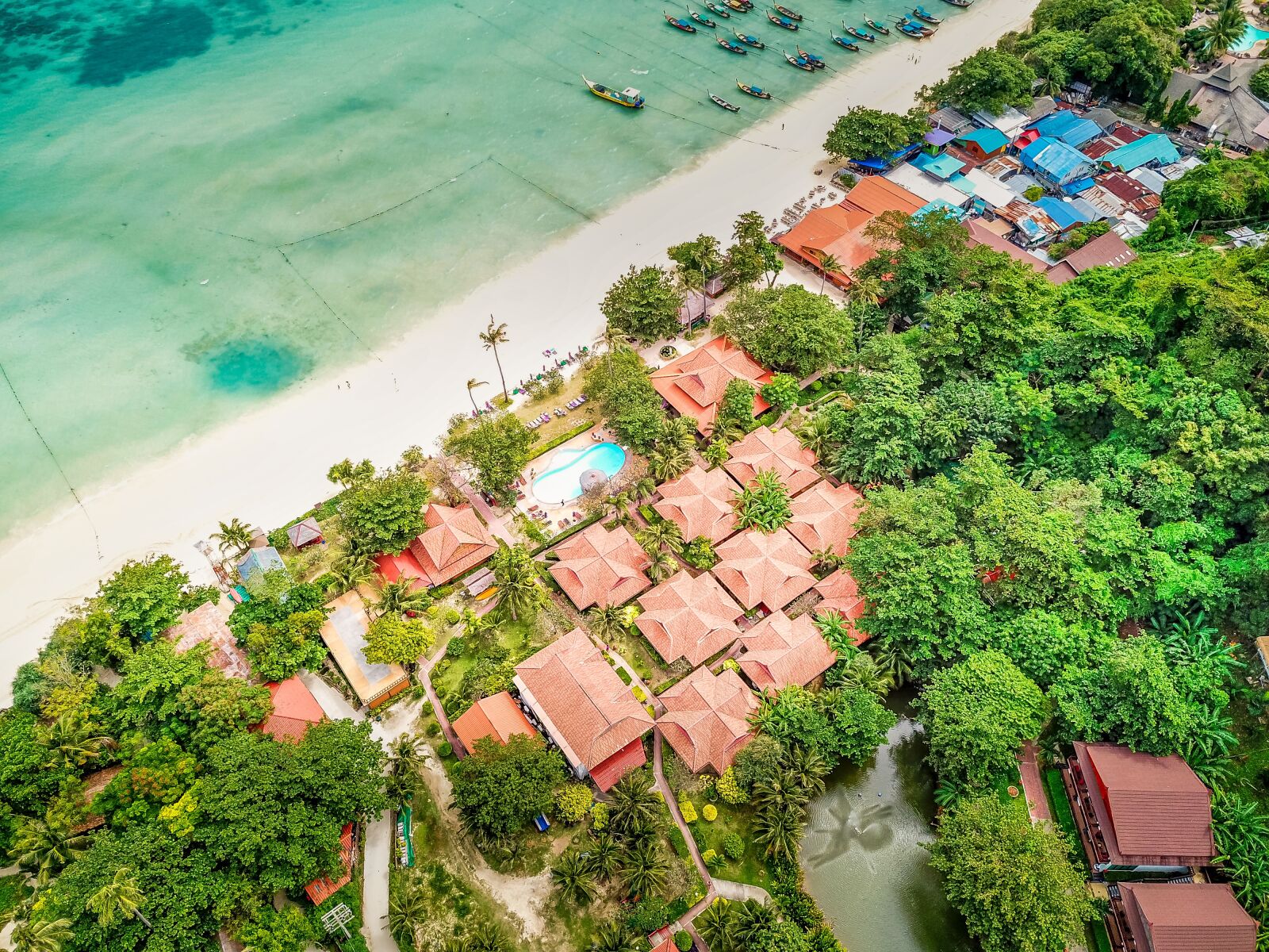 DJI FC220 sample photo. Thailand, beach, sea photography