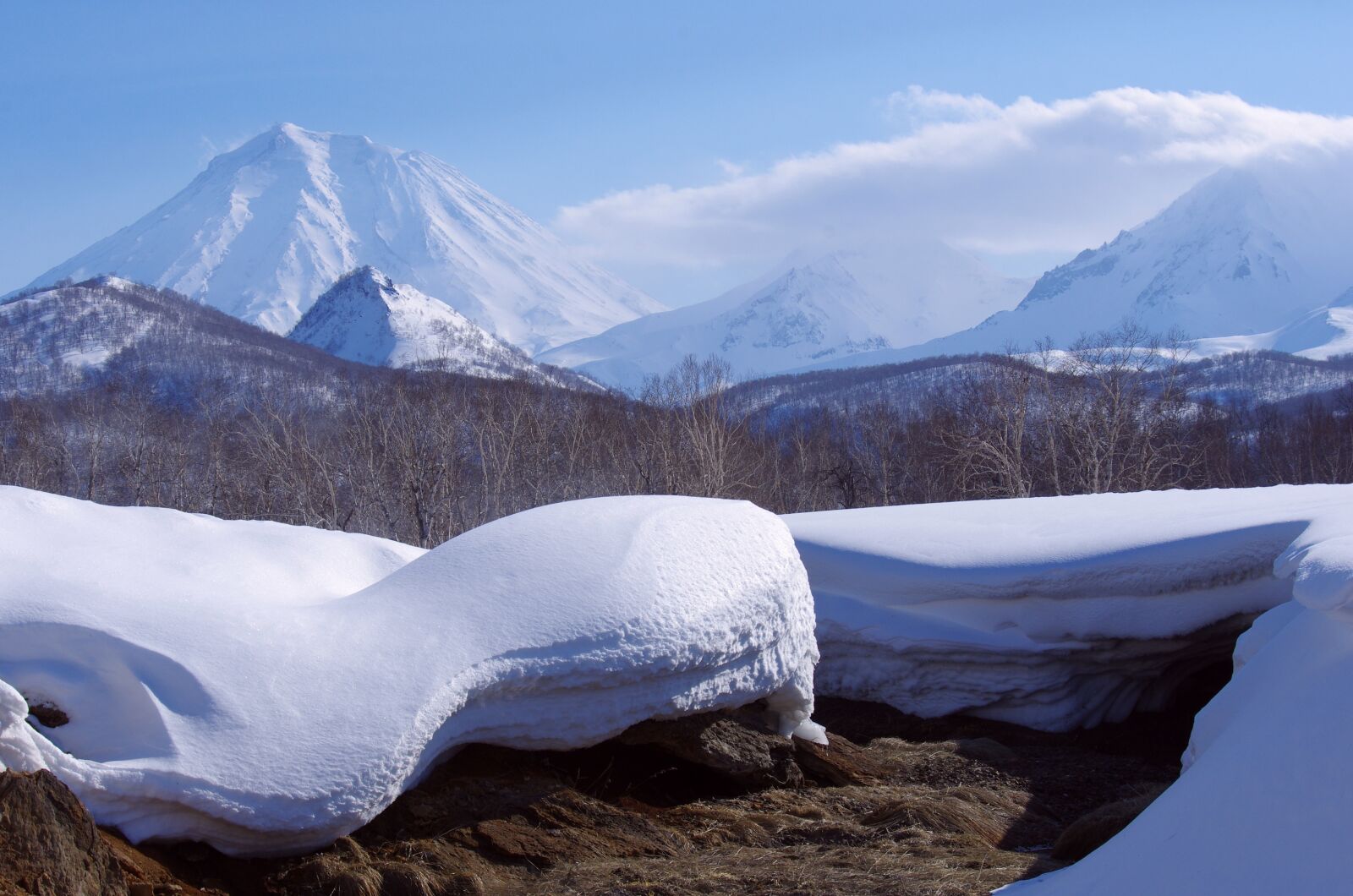 Pentax K-5 sample photo. Winter, snow, snowdrifts photography