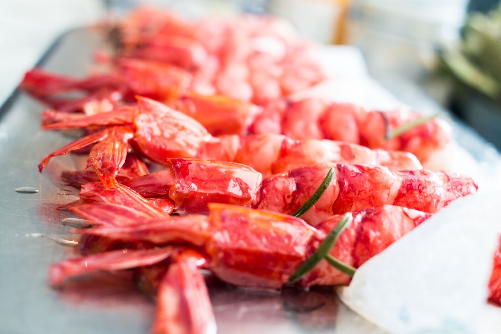 Samsung NX30 sample photo. Red shrimp, spain, mediterranean photography