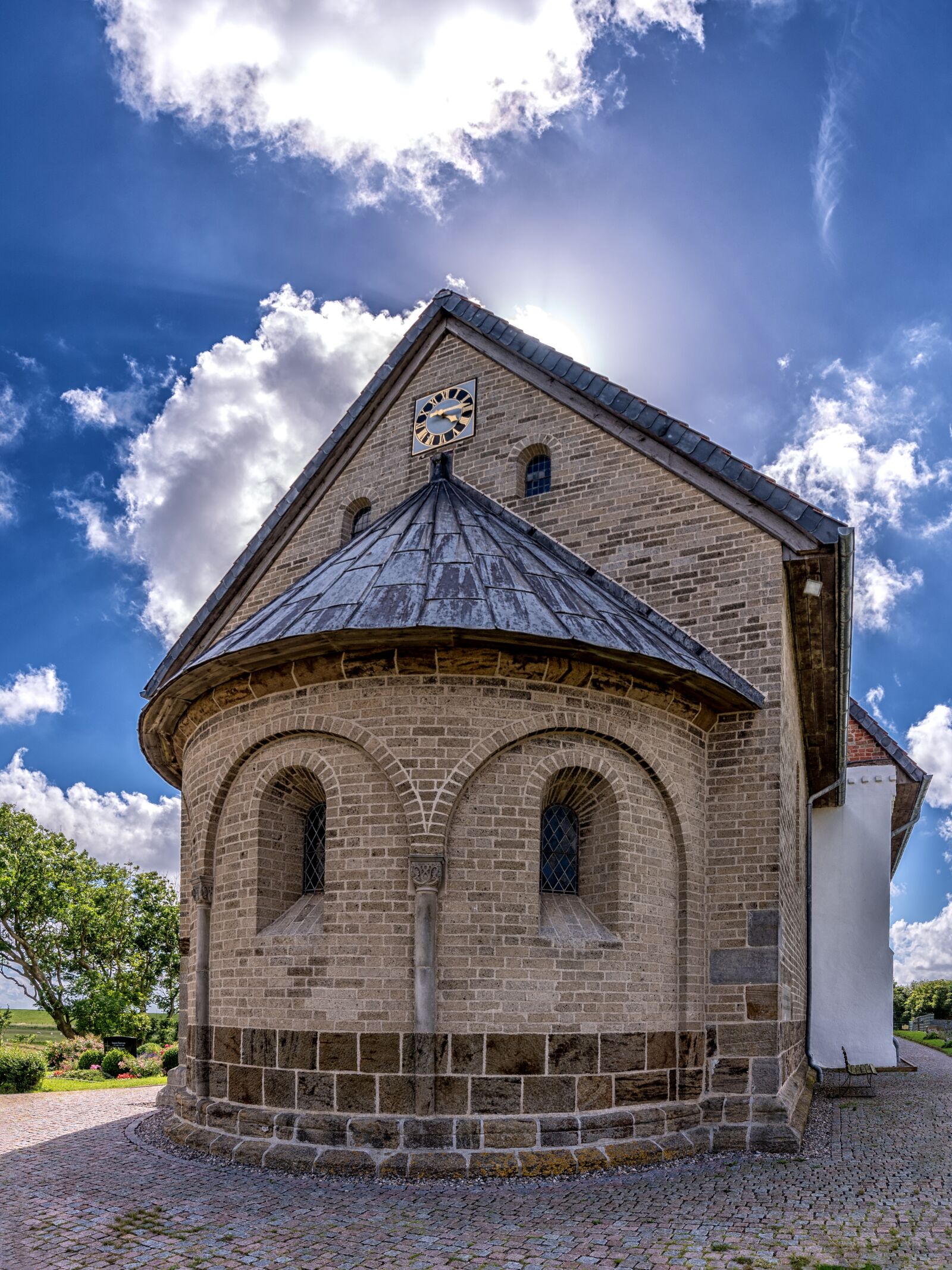 Nikon D750 + Tamron SP 15-30mm F2.8 Di VC USD sample photo. Old church, pellworm, north photography