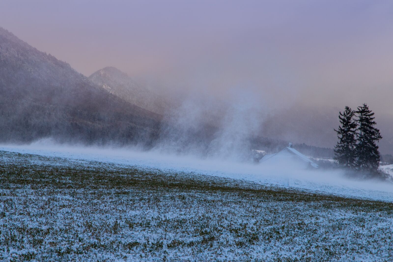 Canon EOS 6D Mark II sample photo. Snow, snowdrift, snow flurry photography