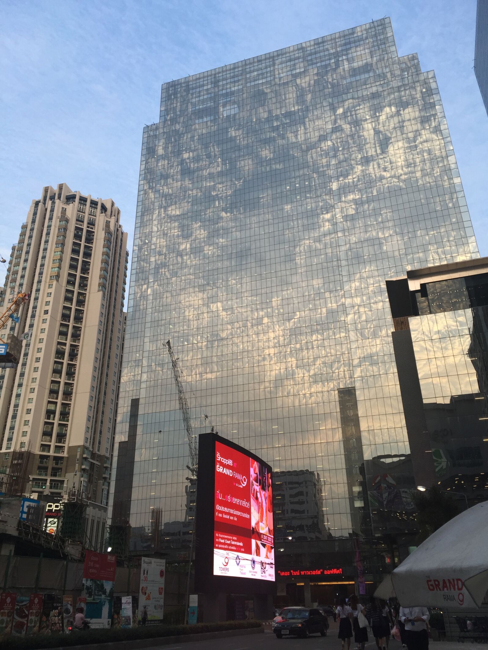 iPhone 6 Plus back camera 4.15mm f/2.2 sample photo. The, nine, tower, rama9 photography