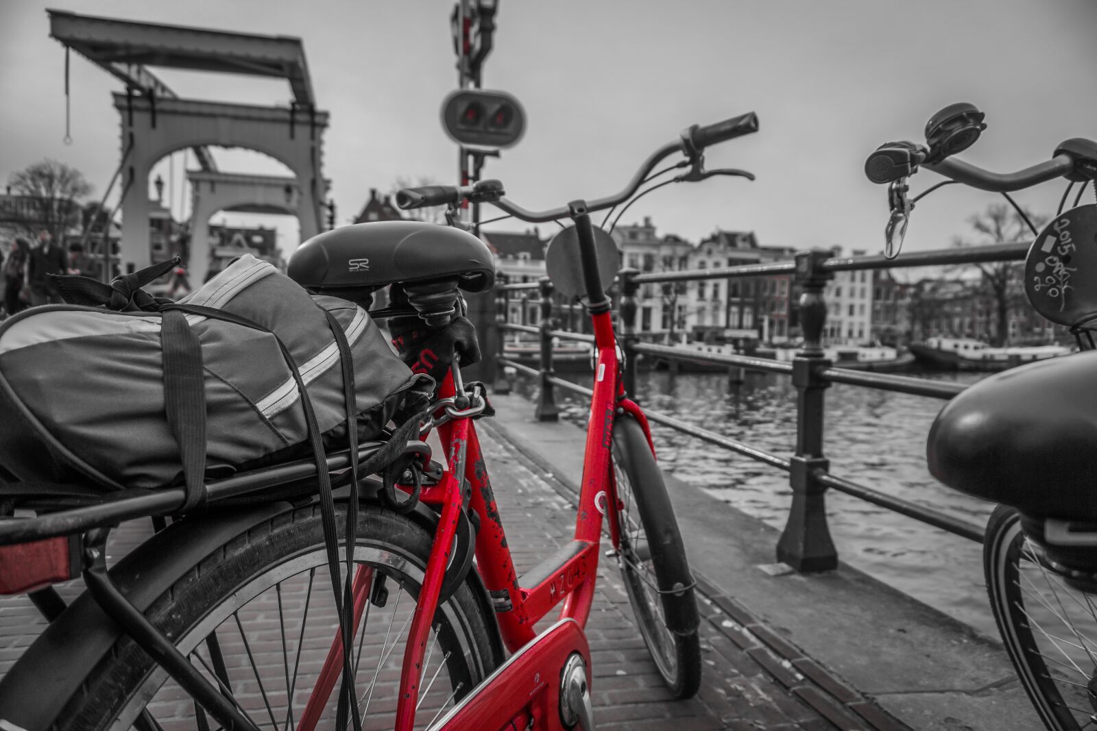 Sony a6000 sample photo. Amsterdam, river, channels photography