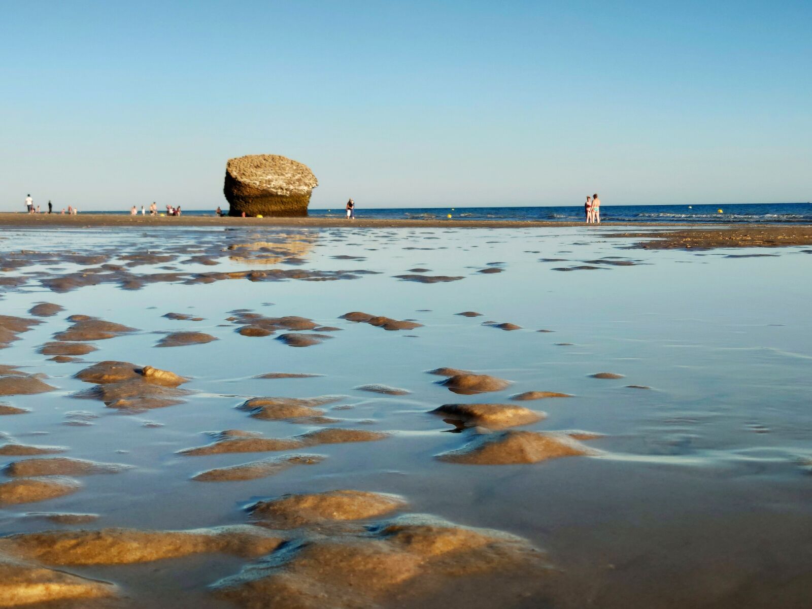 Xiaomi MI 8 sample photo. Beach, summer, low tide photography