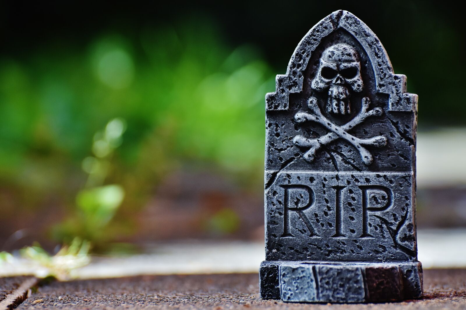 Nikon D7200 sample photo. Halloween, tombstone, grey photography