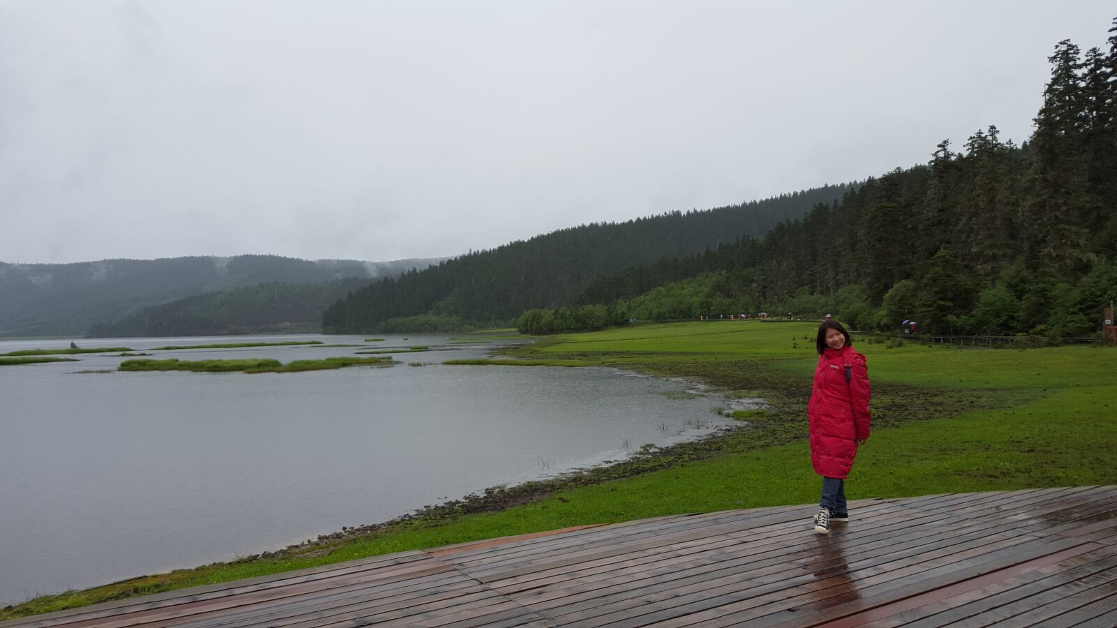 Samsung Galaxy S6 sample photo. Pirmeval forest, plateau, lake photography