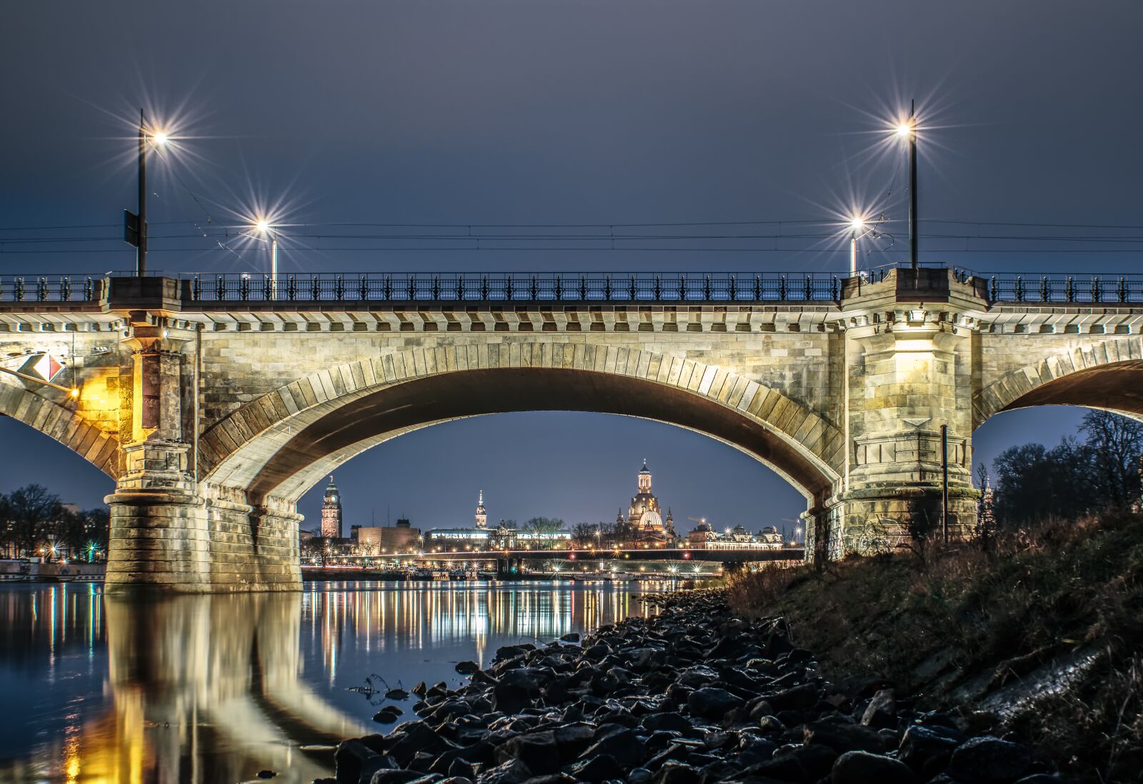 Nikon D5200 sample photo. Bridge, dresden, historic center photography