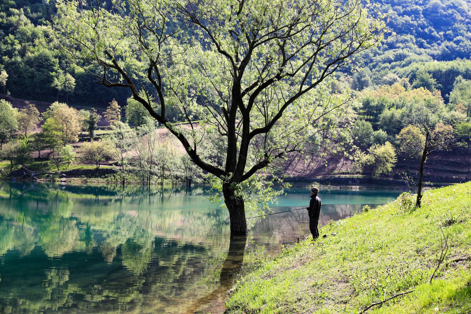 Canon EOS 5D Mark IV sample photo. Waterfront, lakeside, mountains photography