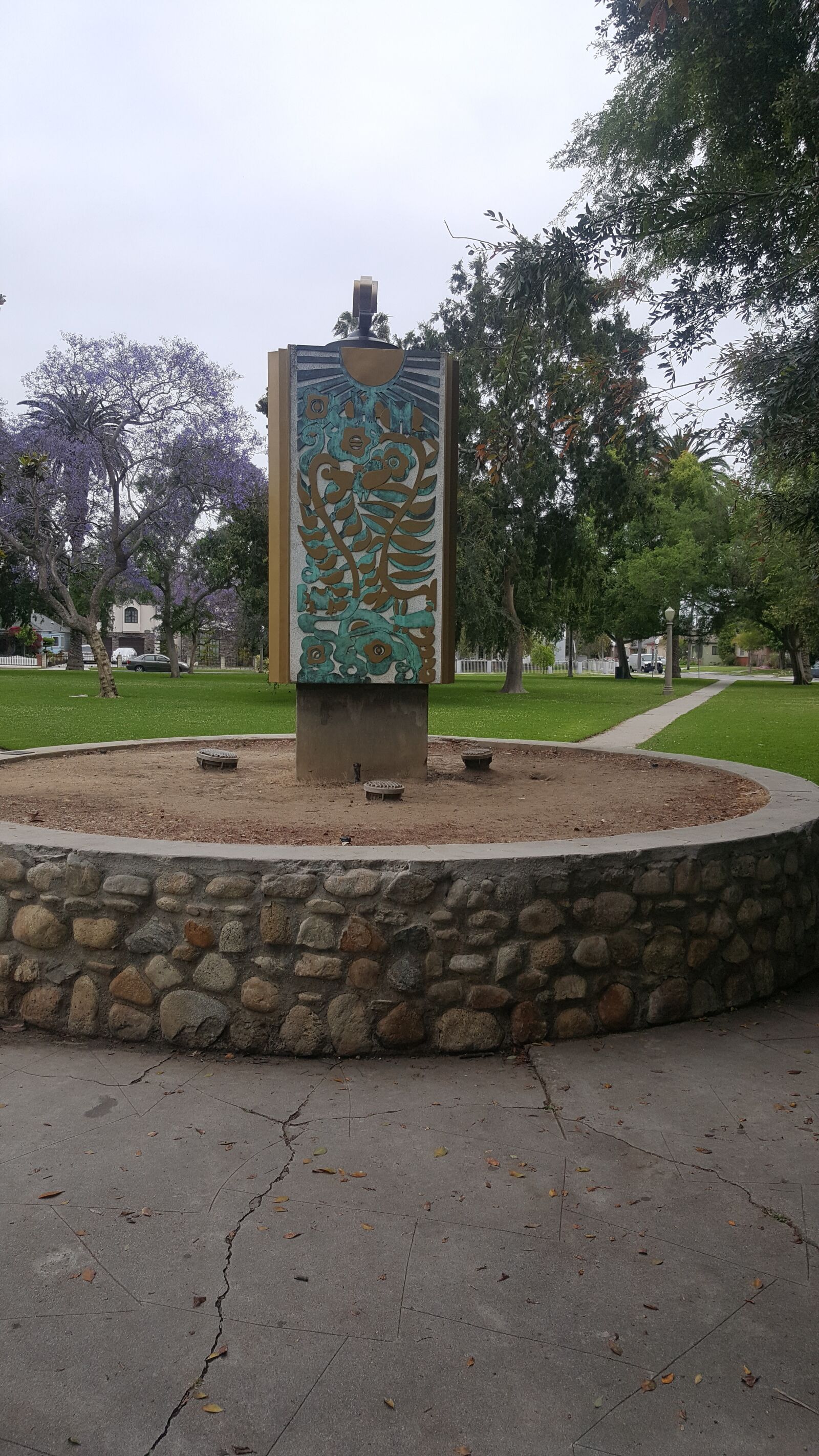 Samsung Galaxy Note5 sample photo. Mural, park, painting photography