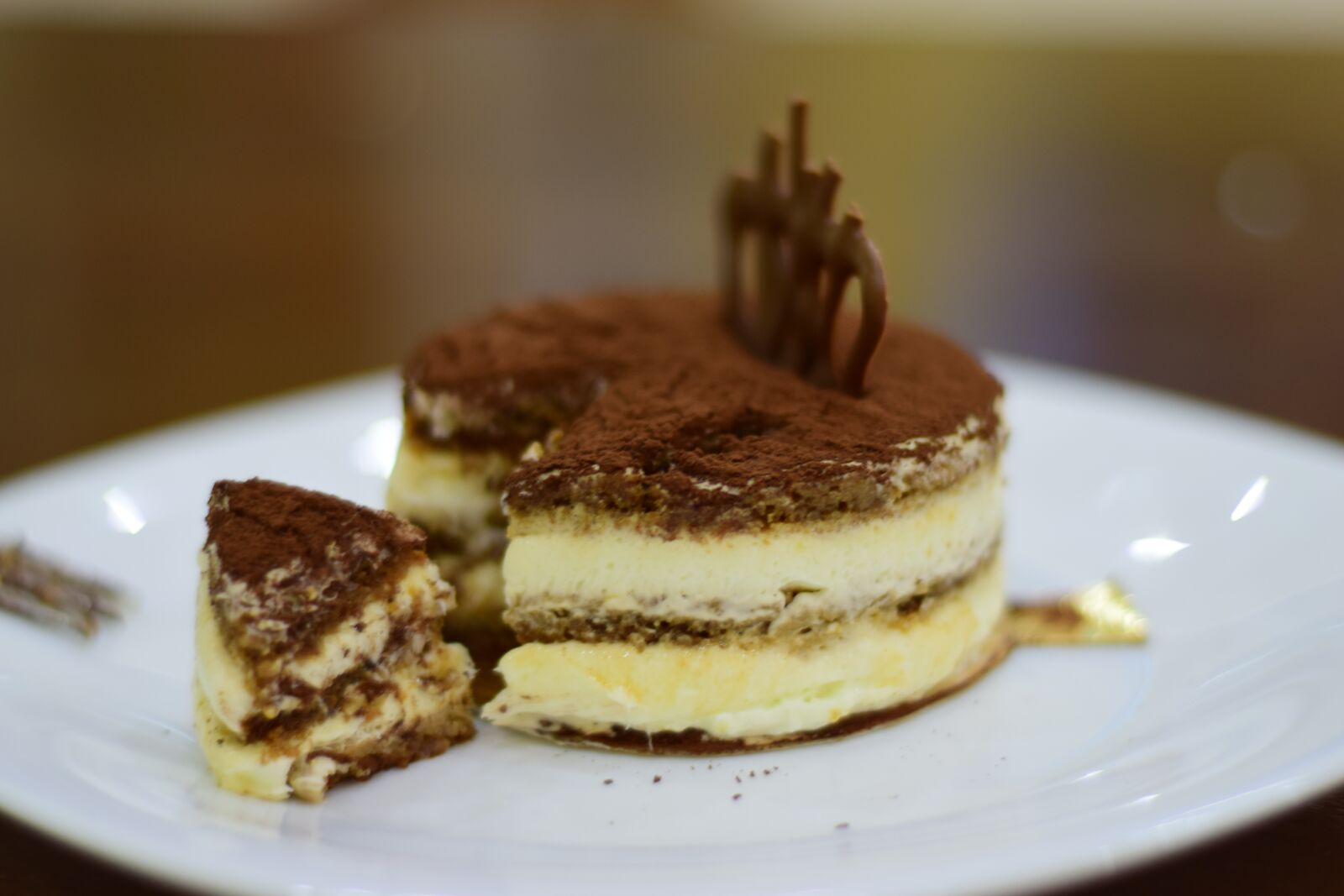 Nikon D5300 sample photo. Tiramisu, chocolate, food photography