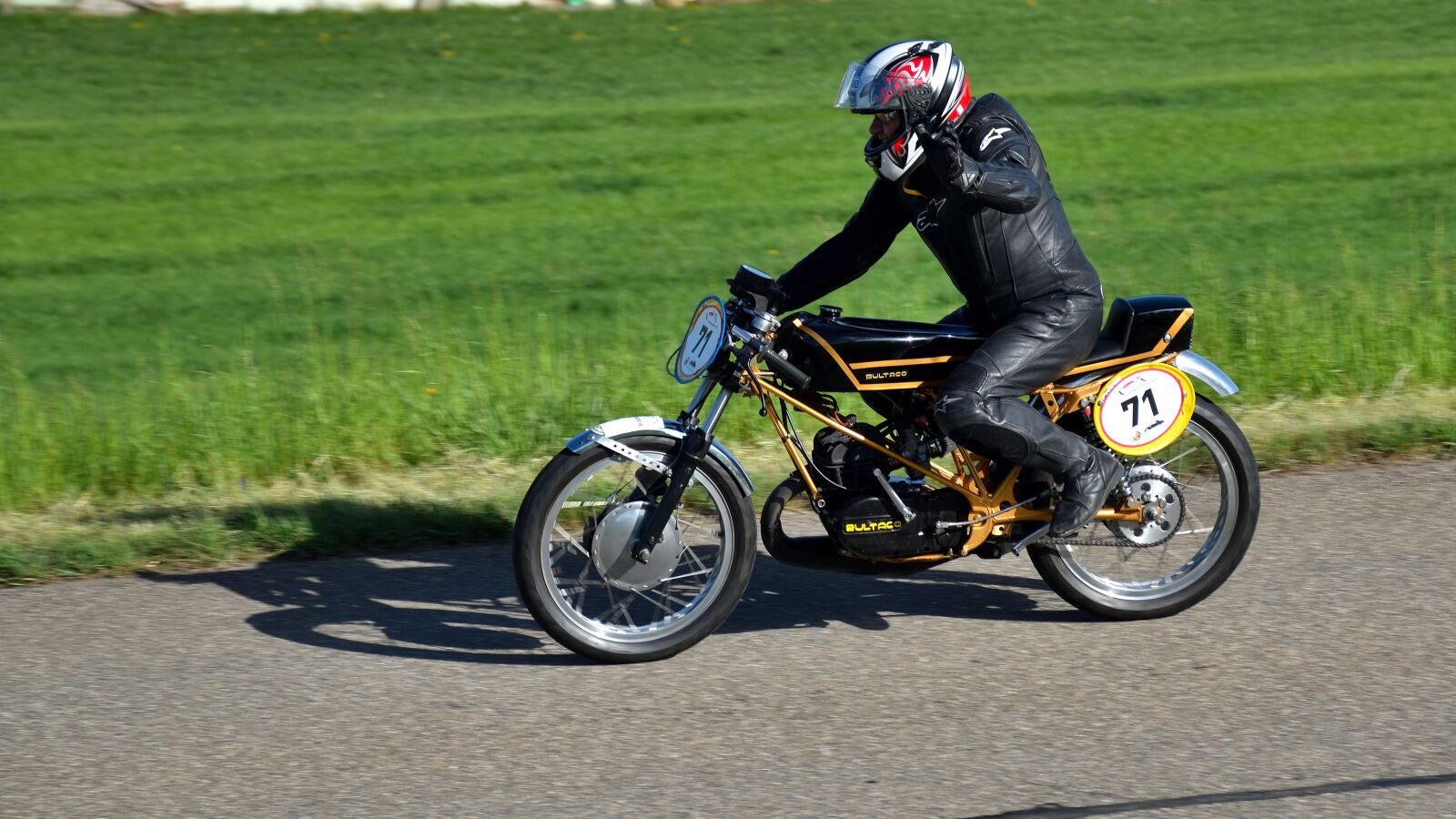 Nikon D5500 sample photo. Bultaco sc 125, hillclimb, motorcycle photography