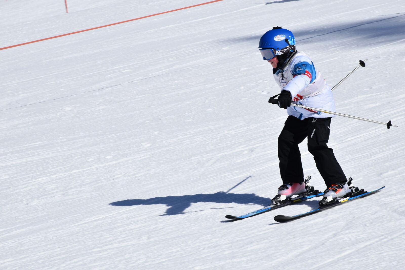 Nikon D5600 sample photo. Snow, ice, skier photography