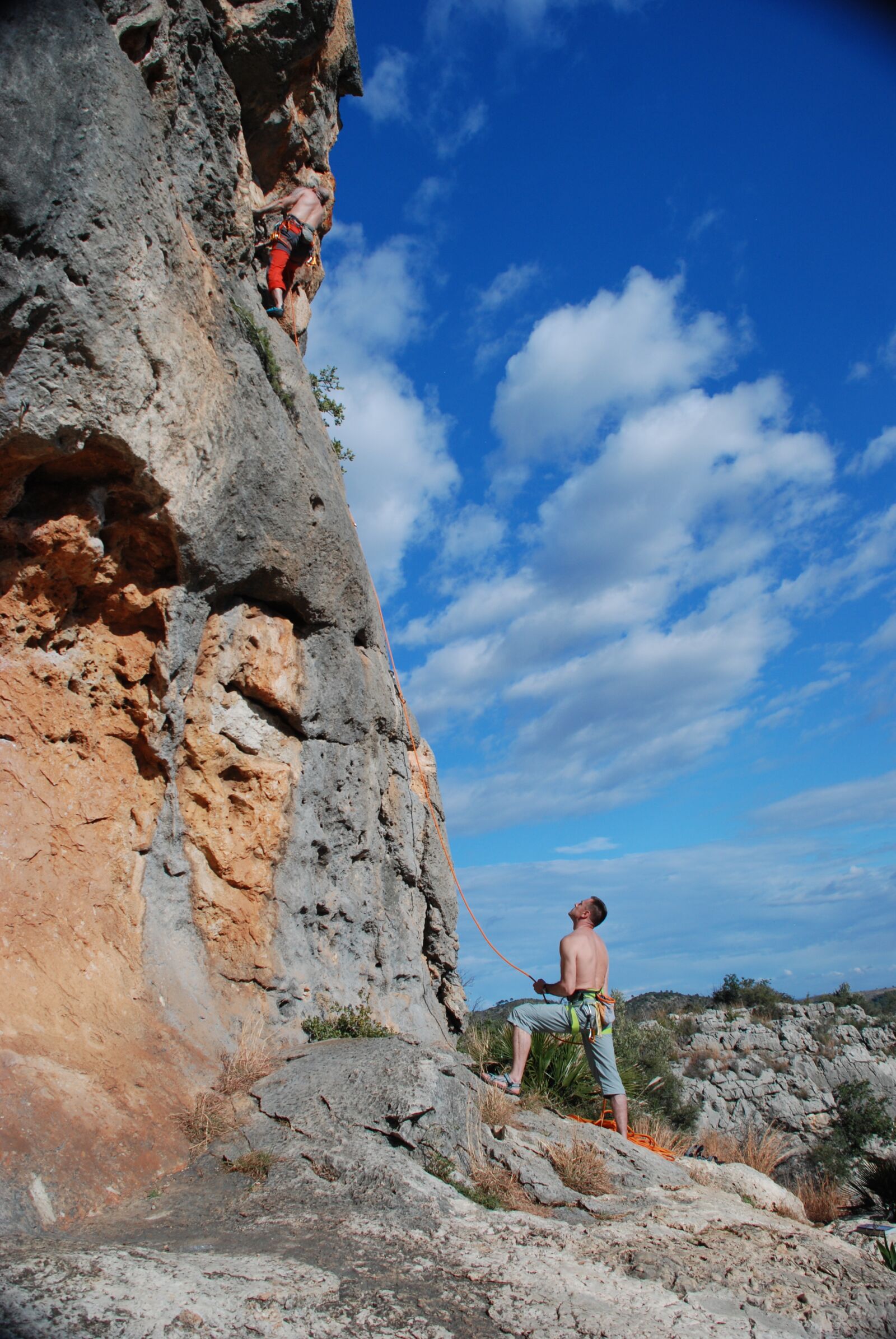 Nikon D80 sample photo. Climbing, rope, skalka photography