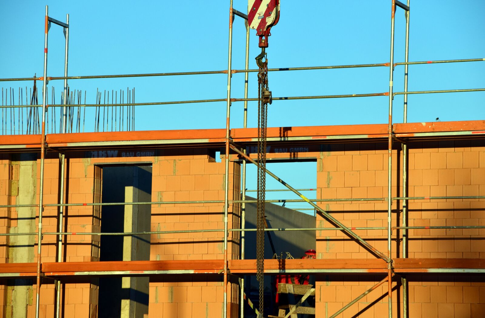 Nikon D3300 sample photo. Site, housebuilding, build photography